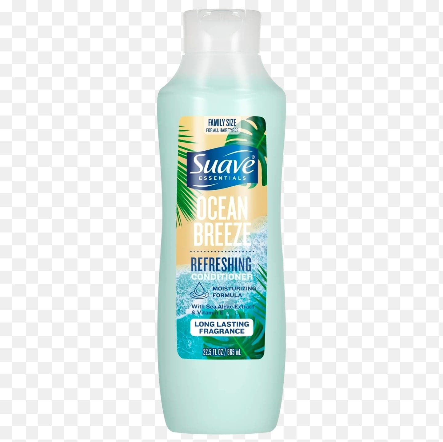 Acondicionador Suave Essentials Ocean Breeze de 22.5 oz (665 ml).