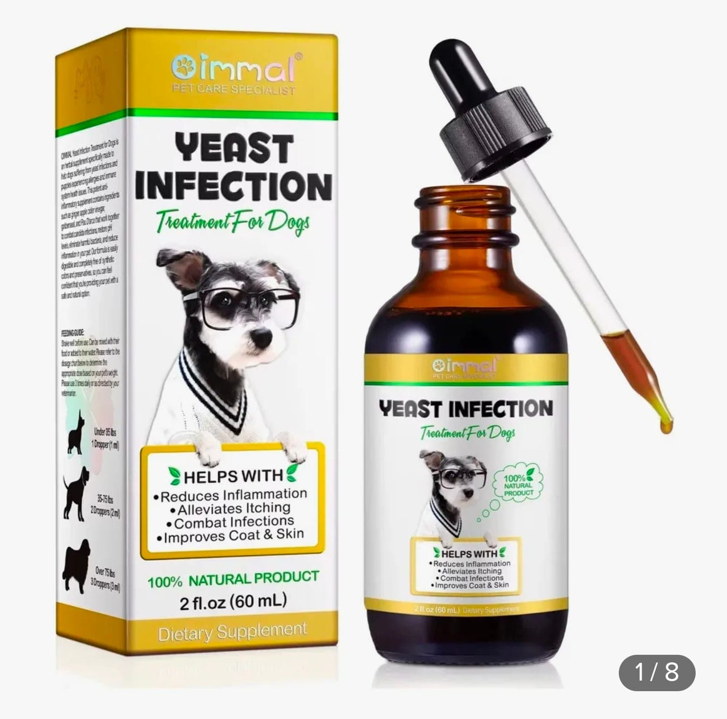 Tratamiento Antiinflamatorio Alivio Infecciones (Naturista)