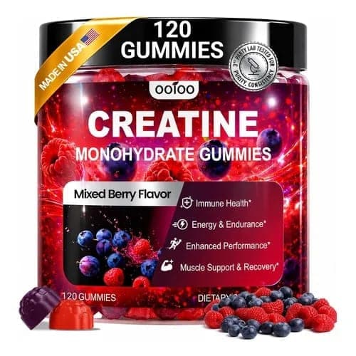 CREATINA MONOHIDRATADA GOMITAS Red Berries