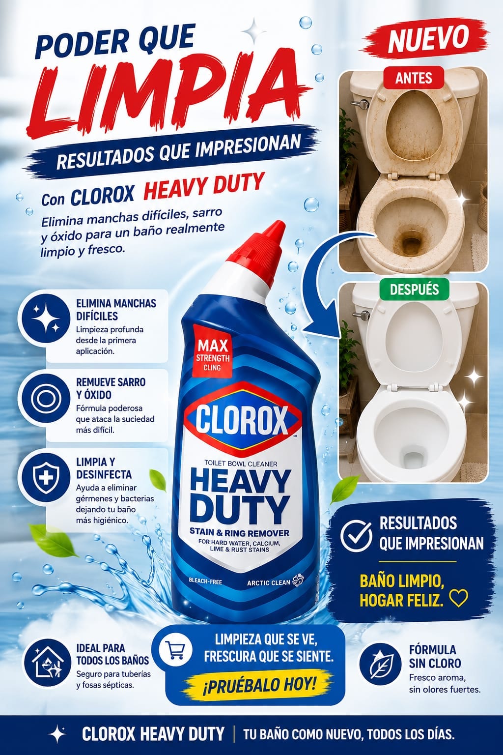 Clorox Heavy Duty Stain & Ring Remover