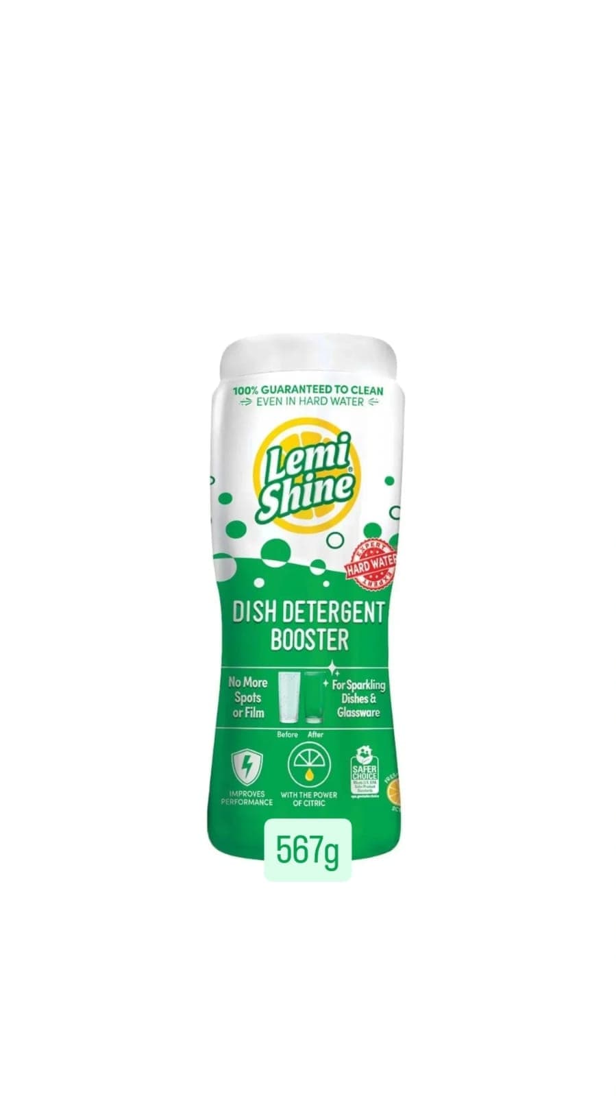 Lemi Shine Dish Detergent Booster (Potenciador de detergente para lavavajillas)