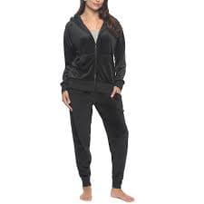 SUDADERA Y PANTALON PARA DAMA 2 PIEZAS BLACK BOW