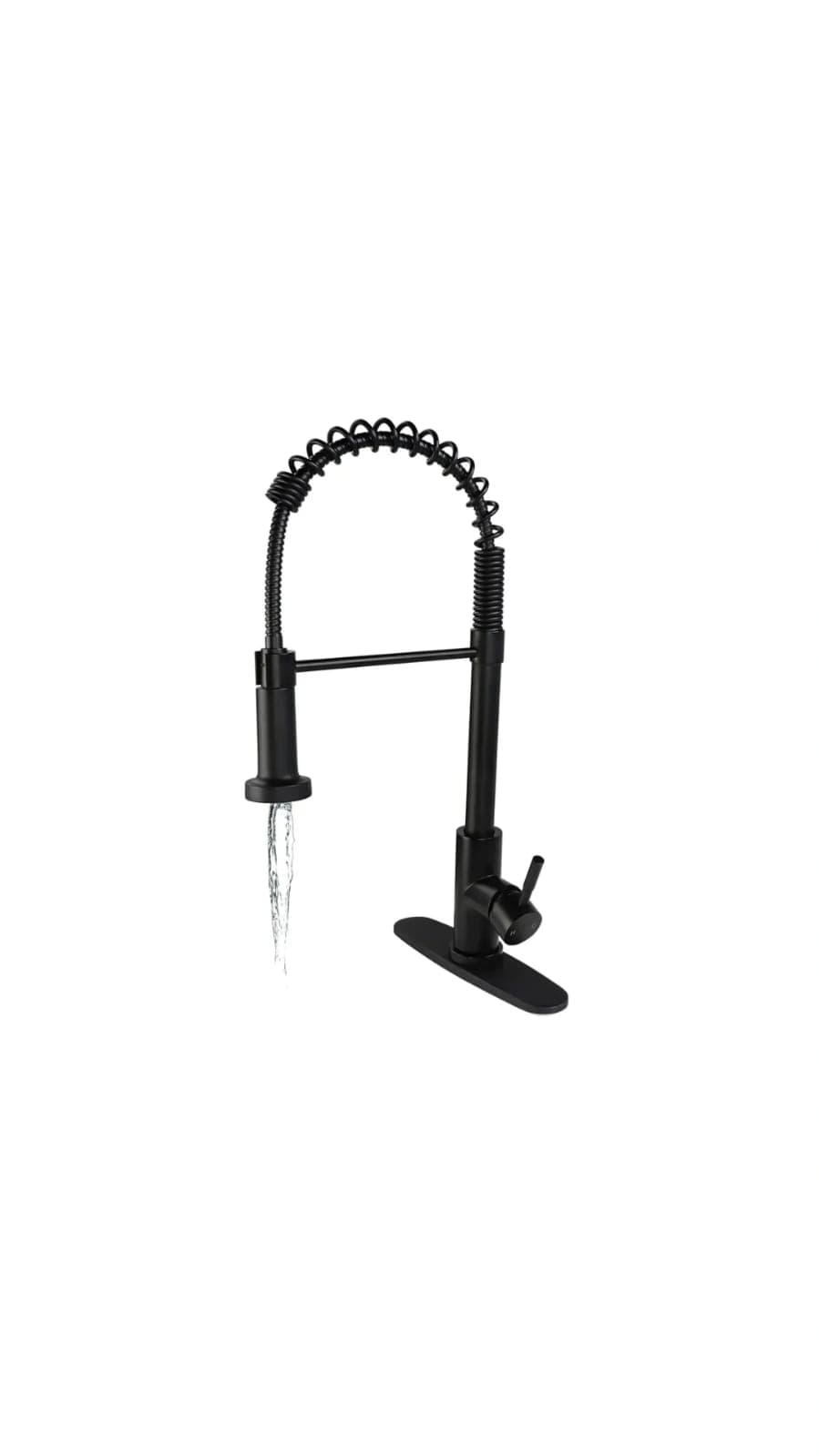 Grifo de cocina Better Homes & Gardens Elmont Negro mate