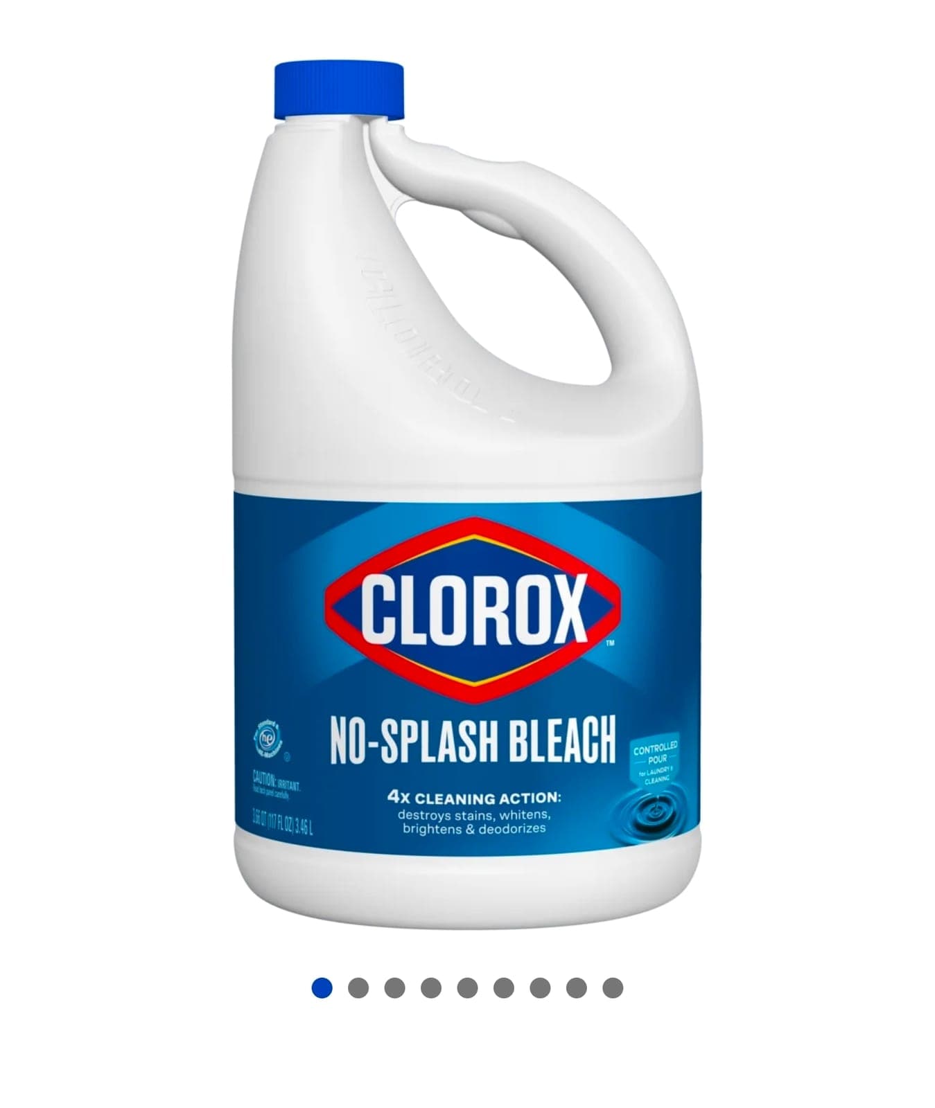 Blanqueador líquido Clorox No-Splash