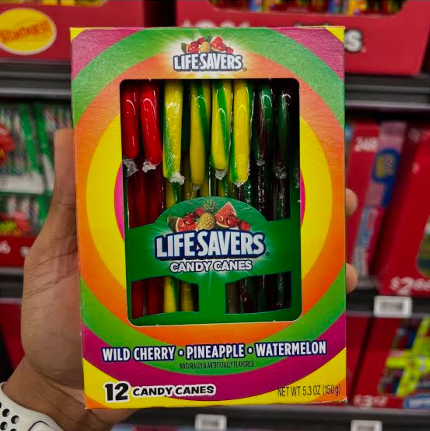 Bastones de caramelo Life Savers