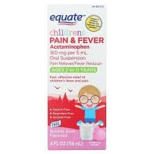JARABE Equate Children's Pain & Fever Acetaminophen Oral Suspension