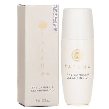 Aceite limpiador y desmaquillante 2 en 1 de la marca Tatcha, específicamente el modelo The Camellia Cleansing Oil TATCHA (Nuevo)
