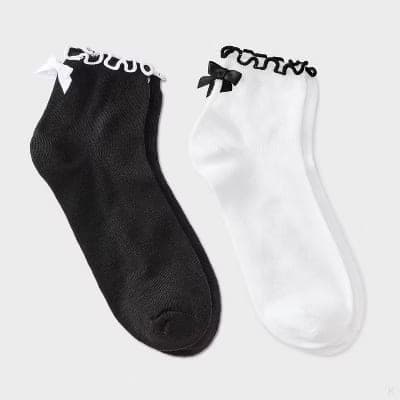 Calcetines blancos y negros Cat & Jack