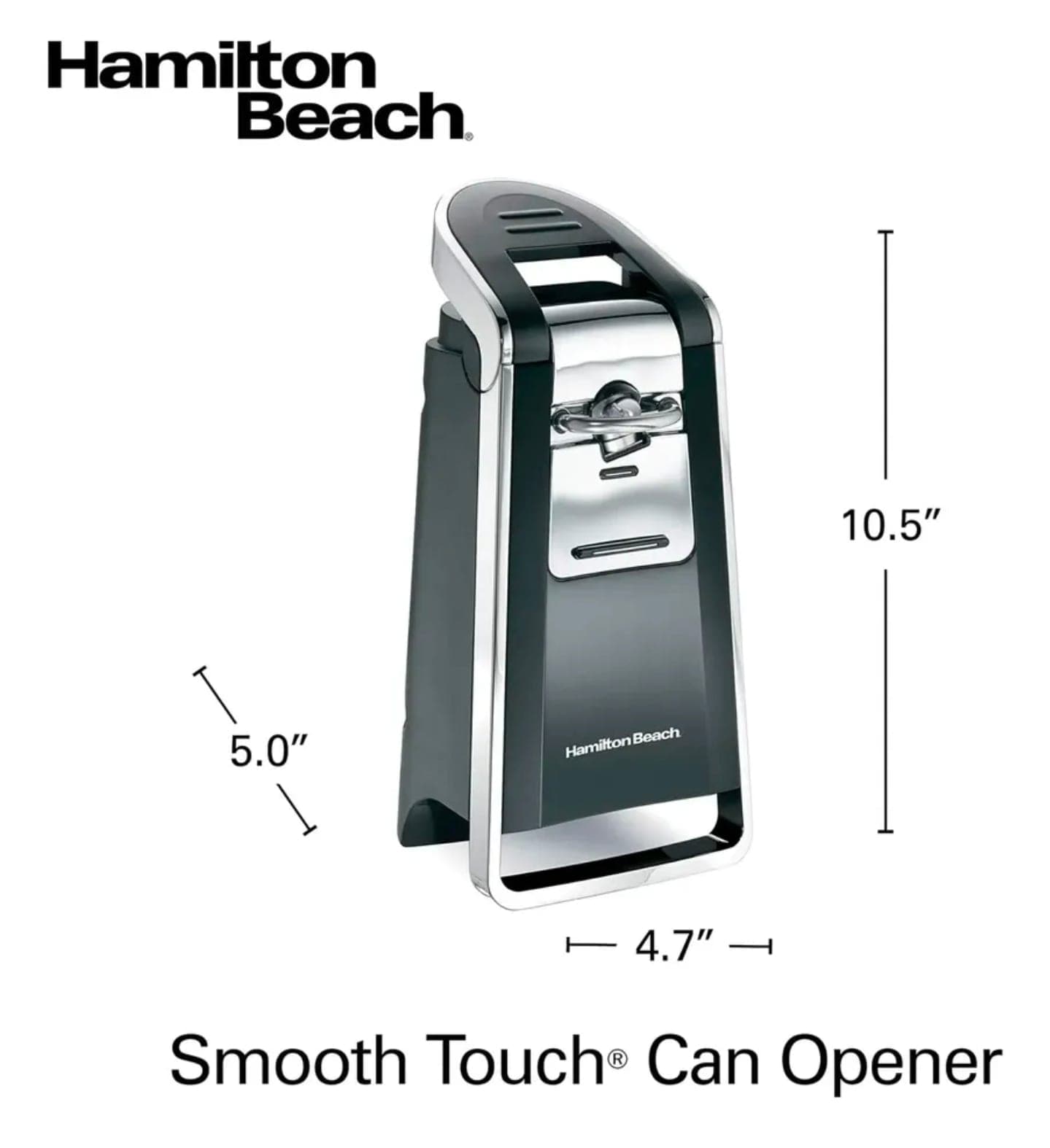 Abrelatas Eléctrico Hamilton Beach Smooth Touch